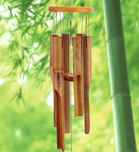 Carillón de viento de bambú de Vietnam auténtico hecho a mano diseño moderno personalizable característica ecológica suministro confiable - Product Image 1