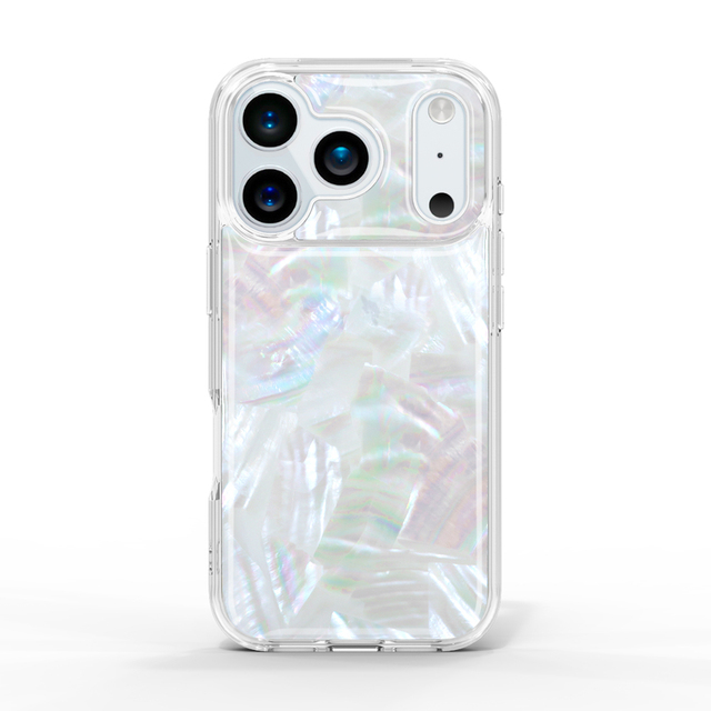 Aikusu Trend Wholesale Mother of Pearl Seashell Cell Phone Case for iPhone 17 16 15 14 13 12 11 Pro Max