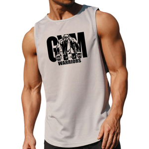 Ropa deportiva nueva llegada camiseta sin mangas personalizada para hombre de talla grande transpirable cómoda camiseta sin mangas de gimnasio para hombre - Product Image 1
