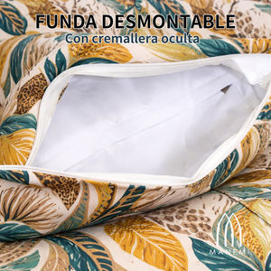 4-Piece Durable Fabric Outdoor Pallet <b>Cushion</b> Set 120x80 + 120x50 cm Garden Sofa 12 cm Thick with Removable <b>Cover</b> - Product Image 6