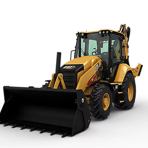 Pelle rétrocaveuse 420F usagée avec capacité de charge de 1 à 4 tonnes, roulement de moteur, boîte de vitesses hydraulique des grandes marques Poclain Moog Enerpac - Product Image 1