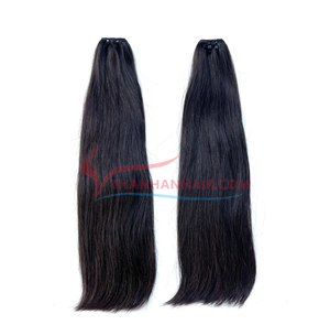 สินค้าขายดี THANH ผมแท้เวอร์จินเวียดนาม 100% แบบ Remy เกรดซุปเปอร์ดับเบิ้ลดรอว์น เย็บด้วยเครื่องแบบดับเบิ้ลเวฟท์ ผมตรงธรรมชาติ คุณภาพสูง น้ำหนัก 100 กรัม - Product Image 6