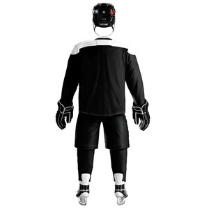 Uniforme de hockey sobre hielo impreso por sublimación personalizado/Uniforme de hockey sobre hielo totalmente transpirable y elástico para adultos - Product Image 3