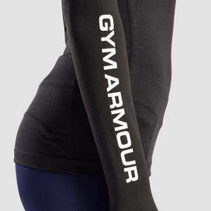 เสื้อแขนยาวรัดรูปสีดำ ผลิตจากผ้าถัก พร้อมตกแต่งโลโก้ตามสั่ง - Product Image 5