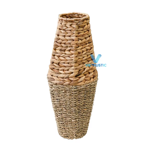 Jacinthe d'eau rond cylindre Vase Design minimaliste fait à la main écologique décor à la maison Vase de table en gros bon prix - Product Image 1