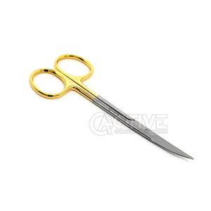 Instrumentos quirúrgicos Iris Tijeras Acero inoxidable Oftálmico Recto y curvo CE Aprobado Iris Tijeras Acero inoxidable - Product Image 2