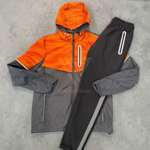 Conjunto ligero para hombre, chaqueta deportiva cortavientos, nueva moda, chándal impermeable, conjunto deportivo para correr - Product Image 1