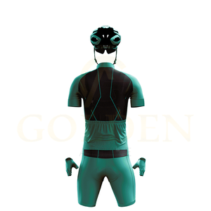 ชุดปั่นจักรยานแบบกำหนดเอง เสื้อปั่นจักรยานแห้งเร็ว แขนสั้น ผู้ผลิตเสื้อเจอร์ซีย์ปั่นจักรยาน - Product Image 3