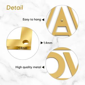 การตกแต่งผนังศิลปะโลหะหรูหราทันสมัยสำหรับบ้านห้องนั่งเล่นห้องนอนประติมากรรมเหล็กทำด้วยมือแผงเน้นเสียงภายในที่ทันสมัย - Product Image 2