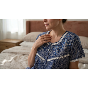 Camisón Largo de Lujo de TENCEL y Bambú, Ultrasuave, Sedoso, Transpirable y Ecológico, ODM - Product Image 2