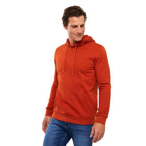 Sweat à capuche pour homme, mode d'hiver, 100% coton, classique, uni, logo brodé, poche kangourou, sweat à capuche épais - Product Image 6