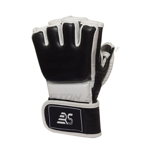 Guantes DE LUCHA MMA 100% PU cuero logotipo personalizado guantes MMA profesional suave cómodo guantes MMA - Product Image 1