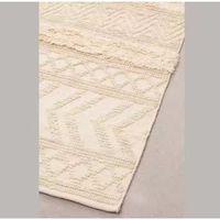 Tapis shaggy moderne de luxe écologique antidérapant, doux, durable, élégant et stylé, en coton, pour sols – Offre Spéciale