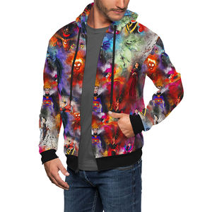 Sudaderas con capucha con cremallera personalizadas de alta calidad hechas en Pakistán para hombres, ropa deportiva de punto de algodón 100%, diseño transpirable altamente - Product Image 2