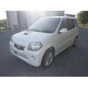 Mazda Laputa 2004, Auto Kei, Automático, Volante a la Izquierda, Turbo Híbrido, Asientos de Cuero, Cámara Trasera - Product Image 1