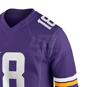 Camiseta de Fútbol Americano, Ropa Deportiva, Camiseta de Fútbol Americano Personalizada para Equipo o Club, Nuevo Estilo - Product Image 4