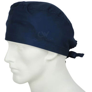 High Quality Knitted Cotton Polyester <b>Scrub</b> Hats for Women Hospital Use Latest Design Medical <b>Scrub</b> Hats - Product Image 1