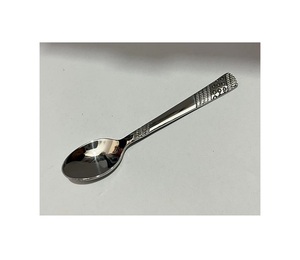 Cuchara clásica de acero inoxidable hecha a mano con pieza única de gran calidad a precios muy bajos - Product Image 6