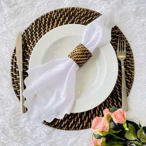Premium Quality Vietnam <b>Rattan</b> Round <b>Placemats</b> - Product Image 2