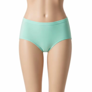 Culottes gainantes sans couture pour femmes, nylon et élasthanne, taille haute, soutien du ventre, respirantes, port quotidien, sous-vêtements confortables, shapewear - Product Image 1