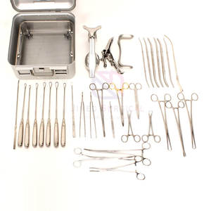 Venta directa de fábrica Juego de instrumentos de ginecología manual de acero inoxidable MOL Certificado de alta calidad Ligero - Product Image 4