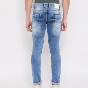 Pantalones vaqueros informales de estilo recto medio para hombre, pantalones de alta calidad 100% algodón, Color personalizado, transpirable, pana sólida mediana - Product Image 4