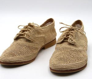 Zapatos de rafia marroquí, zapatos de rafia hechos a mano - Product Image 1