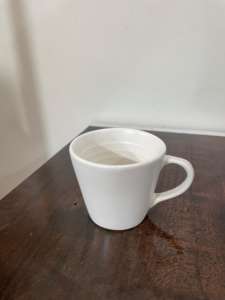 Vintage Style Handmade Porcelain Coffee Mug with Solid Pattern Reactive Glaze Comfortable Handle for Daily Use - Product Image 5