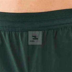 Shorts de sport décontractés pour hommes, tissés, taille mi-haute élastique, respirants, en Spandex/Coton, vente en gros - Product Image 5