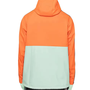 Respirant Confortable Toile Hommes À Capuche Stand Veste De Pluie Logo Imprimé Personnalisé Softshell Pas Cher Prix Couleurs Personnalisées Tailles - Product Image 3