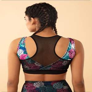 Soutien-gorge de sport à fort impact pour femme Soutien-gorge de compression évacuant l'humidité respirant pour le sport - Product Image 3