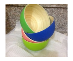 ชามไม้ไผ่แบบพรีเมี่ยมชามไม้ไผ่เป็นมิตรกับสิ่งแวดล้อมวัสดุธรรมชาติที่ยั่งยืนสำหรับการส่งออกความสำเร็จค้าปลีก - Product Image 2