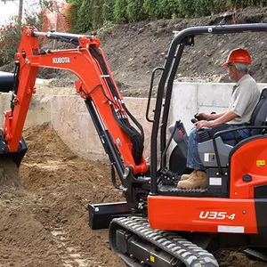 Miniexcavadoras de la serie Con una cabina de clase de 3 toneladas, la Kubota 1 es una miniexcavadora giratoria de cola apretada líder en su clase - Product Image 1