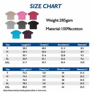 T-shirt à manches courtes col rond personnalisé 100% coton pour hommes Style Streetwear Acid Wash Sun Faded Distressed T-shirt tissé pour hommes - Product Image 6