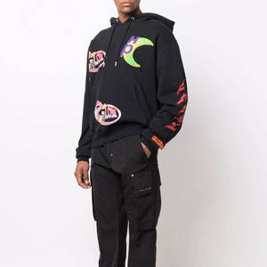 Nouvelle arrivée prix bon marché coton fait sweat à capuche pour hommes grande personnalité confortable en vrac quantité sweat à capuche pour hommes - Product Image 2