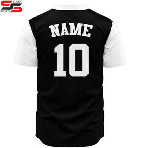 Camiseta de Béisbol Deportiva Unisex Personalizada al por Mayor con Logotipo Sublimado, Transpirable, Talla Grande - Product Image 2