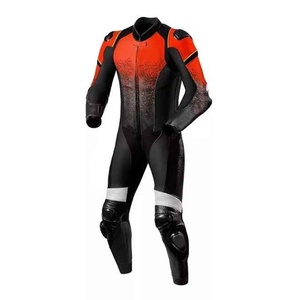 Traje de cuero de protección total para motociclismo, ropa de seguridad para motocicleta de alta calidad, traje de cuero para protección del conductor, traje de carreras para motocicleta - Product Image 4