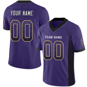 Uniformes de Fútbol Americano de la Más Alta Calidad, Camiseta Corta de Fútbol Americano con Impresión Personalizada, Tejido Transpirable de Secado Rápido para Todas las Temporadas - Product Image 2