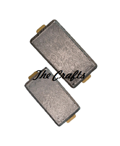 Bandeja para servir alimentos de alambre de hierro con asas, tamaño y forma personalizados, bandeja para servir postres de chocolates a baja velocidad - Product Image 6