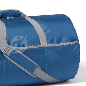 Sac de sport de voyage de grande taille et résistant, taille personnalisable, nylon imperméable, noir, pour hommes, salle de sport, 30-40L - Product Image 4