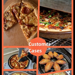 Tốt Nhất Bán Chuyên Nghiệp Bánh Pizza Lò 1560*750*370Mm Lò Nướng Bánh Pizza Lò 380V Bánh Pizza Nhà Sản Xuất Lò - Product Image 4