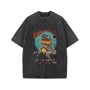 Camiseta de ocio para hombre y Polo para Primavera/Verano con estampado estándar de un color hecho en China - Product Image 1