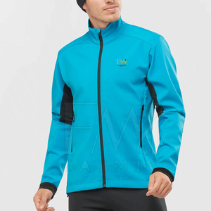 Men's Customizable Design Soft Shell Leather <b>Jacket</b> <b>Fleece</b> <b>Lining</b> Lightweight High Street Style Long Waterproof Sleeves for - Product Image 2