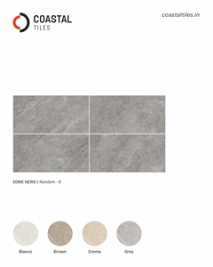 Azulejos de Porcelana con Aspecto de Mármol Mate de 24x48 (600x1200mm), Fabricante de Azulejos para Piso al Por Mayor - Product Image 1