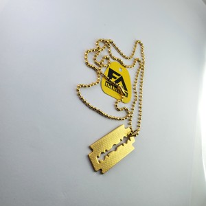 Collar de peluquero Joyería vintage Cadena de cuentas de maquinilla de afeitar Aluminio CE ISO APROBADO - Product Image 5