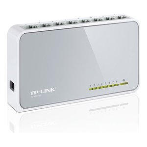 <b>8</b>-<b>Port</b> Fast Ethernet <b>Switch</b> TL-SF1008D White and Grey 100Base-TX - Product Image 2