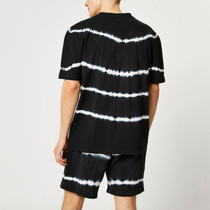 Manufacturer Design Men Summer Shirt and Shorts Set Customized Two Piece Cotton Men Sports Wear Men Summer Set - Product Image 2