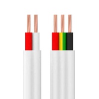 0,75mm 1,5mm 2,5mm 4mm Elektrische Leitungen Kabel Kupfer Flach-Doppel- und Erdungskabel BS6004 6243y Elektrische Drähte und Kabel