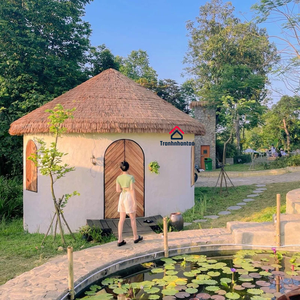 Techo de paja de algas marinas tejido a mano ecológico y rústico hecho en Vietnam - Product Image 5