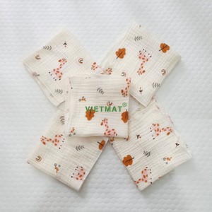 Bé 2 lớp muslin 100% cotton mềm Chăn em bé in kỹ thuật số tùy chỉnh chăn khăn tắm chăn Nap Swaddle bé Swaddle - Product Image 5